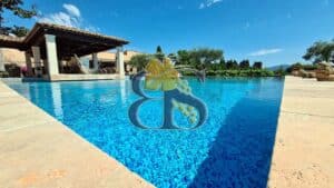 Domain with swimming pool