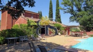 Wine estate, garden, swimming pool