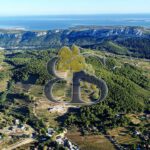 Aerial landscape - AOC Bandol