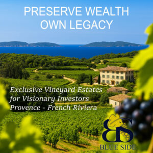 Preserve wealth, own legacy, invest in Provence vineyards